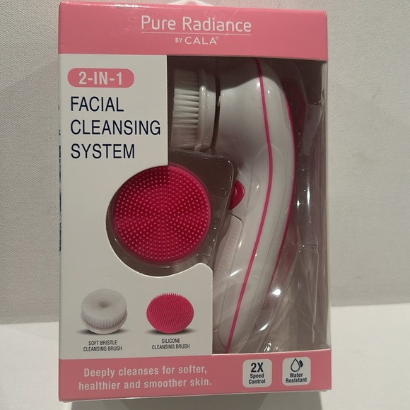 Pure Radiance by Cala 2-in-1 Facial Cleansing System with soft & Silicone heads. - Picture 5 of 5